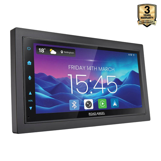 Road Angel RA-X622BT - Car Stereo With 7" Touch Screen Display, Bluetooth, Wireless Android Auto & Apple Car Play