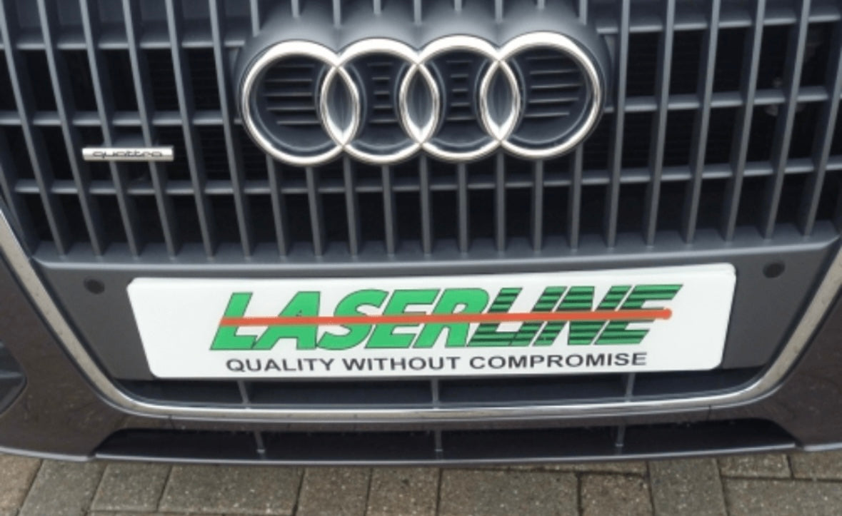 Laserline EPS4019GPS Flush Fit 4 Front Bumper Parking Sensor System With GPS Speed Sensor