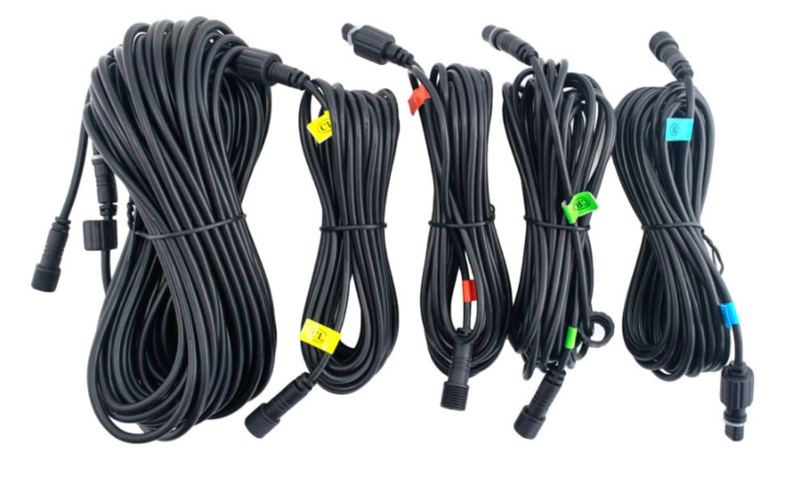 12V-24V Commercial Vehicle, Truck, Van Rear Parking Sensor Kit With Distance Display and Buzzer