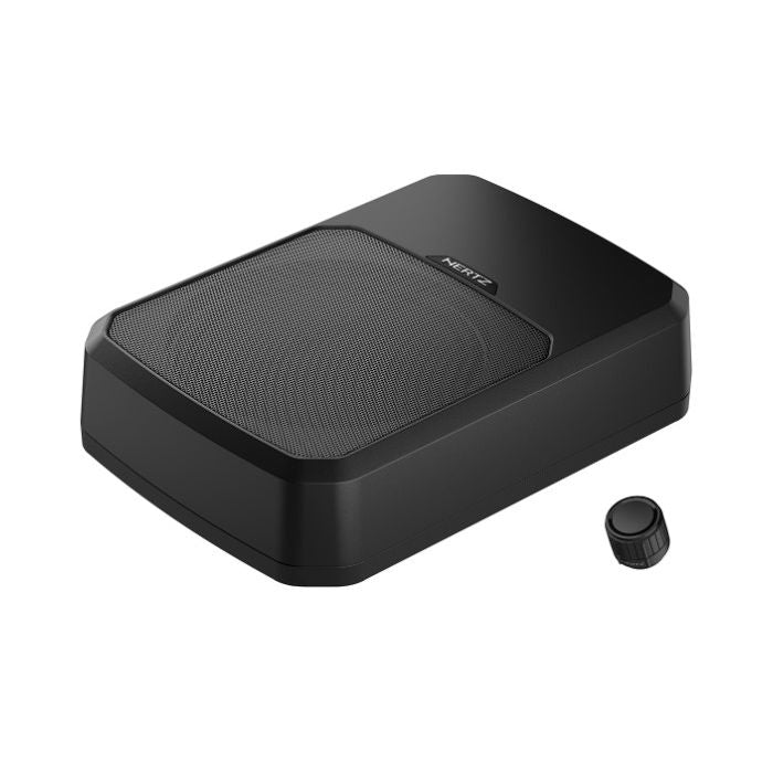 Hertz DBA 201F Flat Sealed Active Underseat Space Saving Subwoofer 440W
