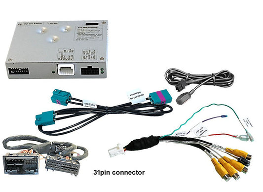 Add a Camera to OEM Mercedes Arocs (2020 Onwards) With Multimedia Cockpit (31pin Radio Connector)