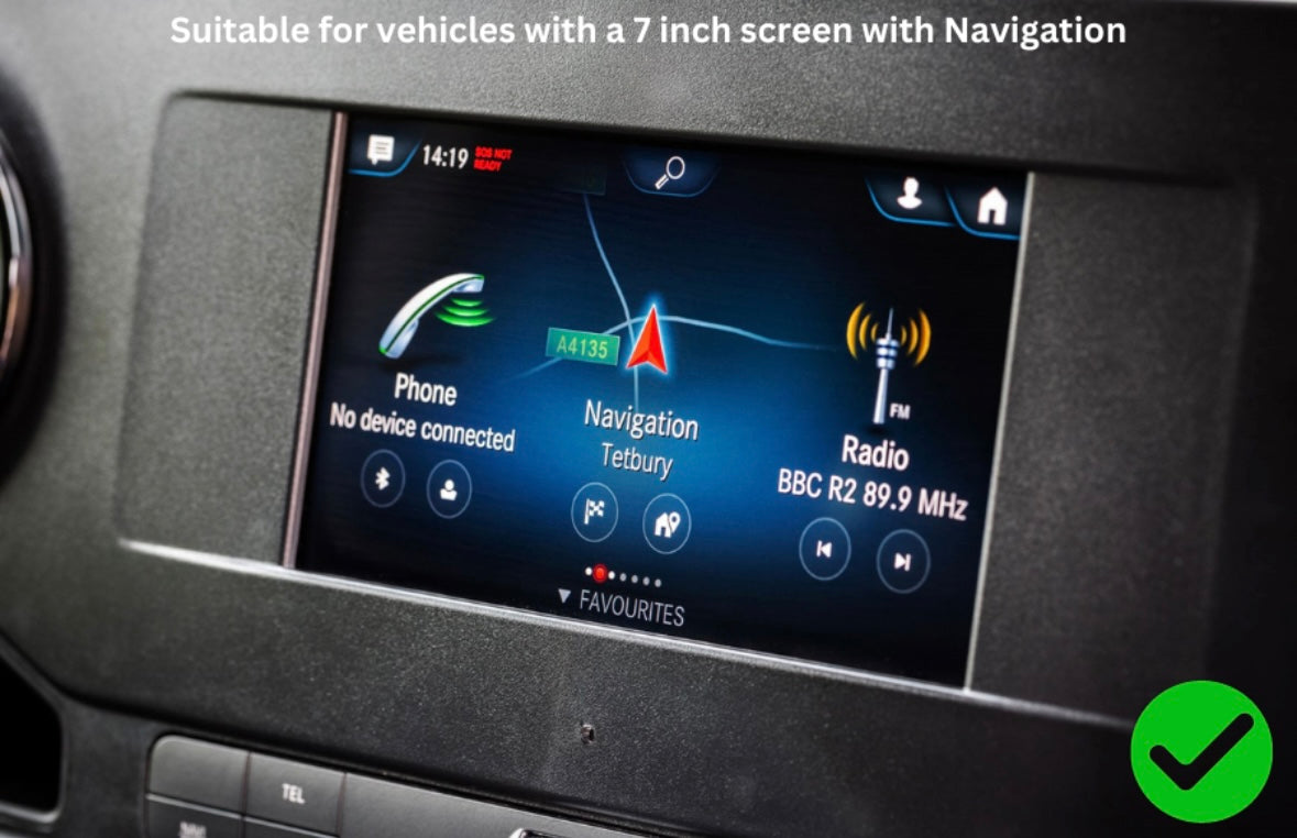 Add a Camera to OEM Mercedes SPRINTER (2019-2023) MBUX 7" With Navigation