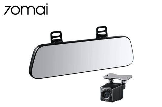 70mai S500 3K HDR Rear View Mirror Dash Cam Set with Rear Camera