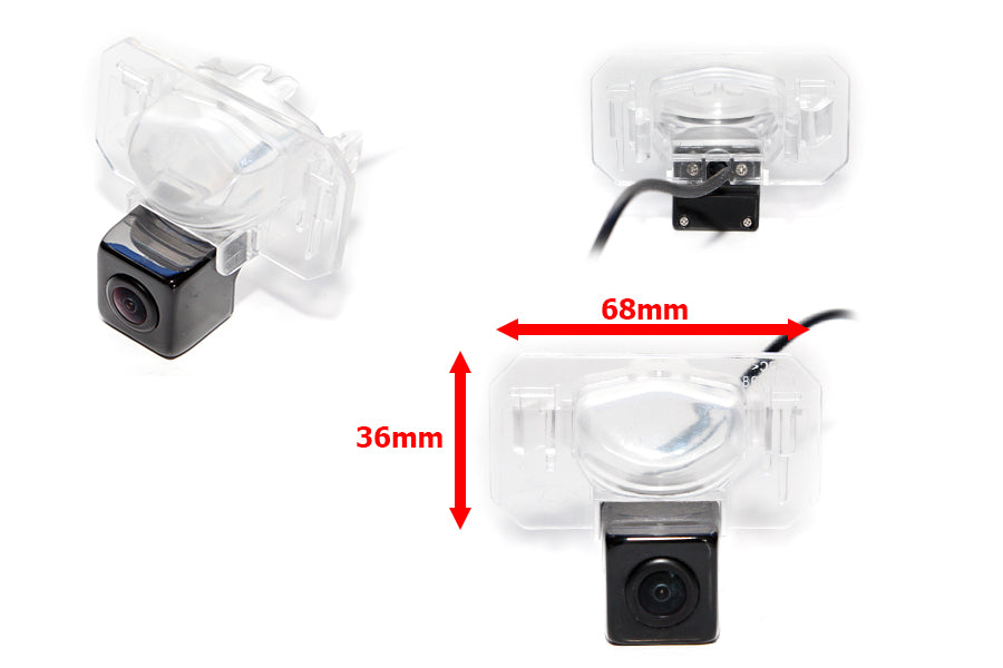 Honda Civic Reverse View Rear Number Plate Light Camera (NTSC)