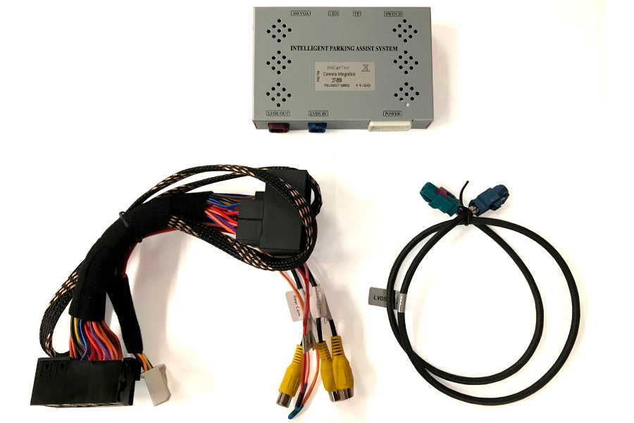 Add Camera to OEM Peugeot 508 (2010-2018) With SMEG 7 INCH NAVIGATION SCREEN