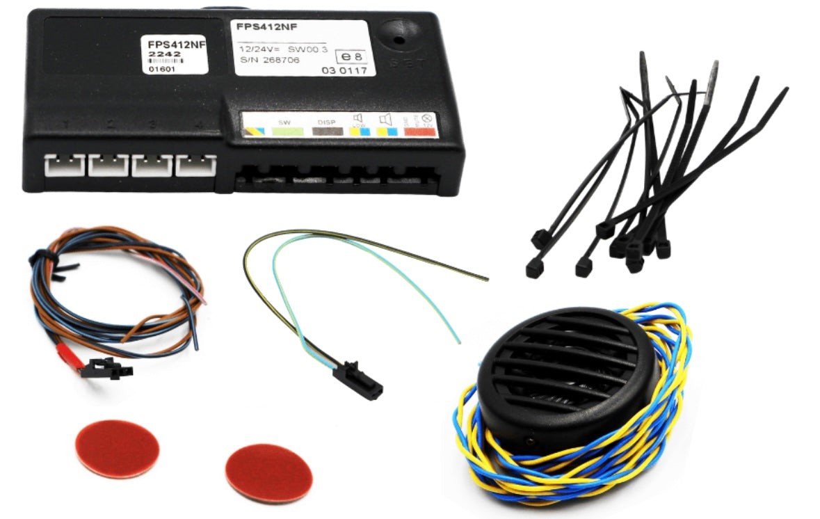 Laserline FPS412F Flashpoint FRONT 4 Aftermarket Front Bumper Parking Sensor System