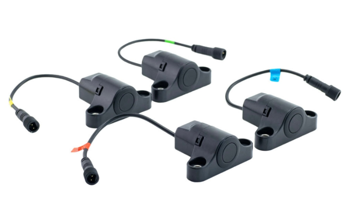 12V-24V Commercial Vehicle, Truck, Van Rear Parking Sensor Kit With Distance Display and Buzzer