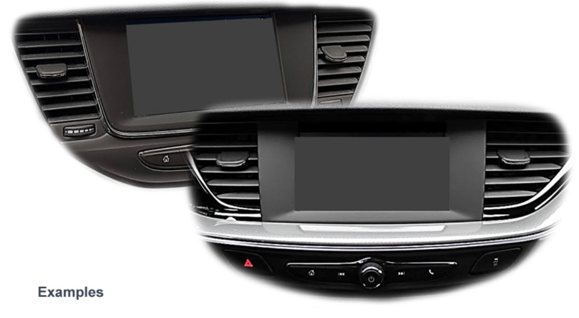 Add Camera to OEM Vauxhall Insignia (2017-2023) With R4.0 IntelliLink and 7" Monitor With Separate Radio Module