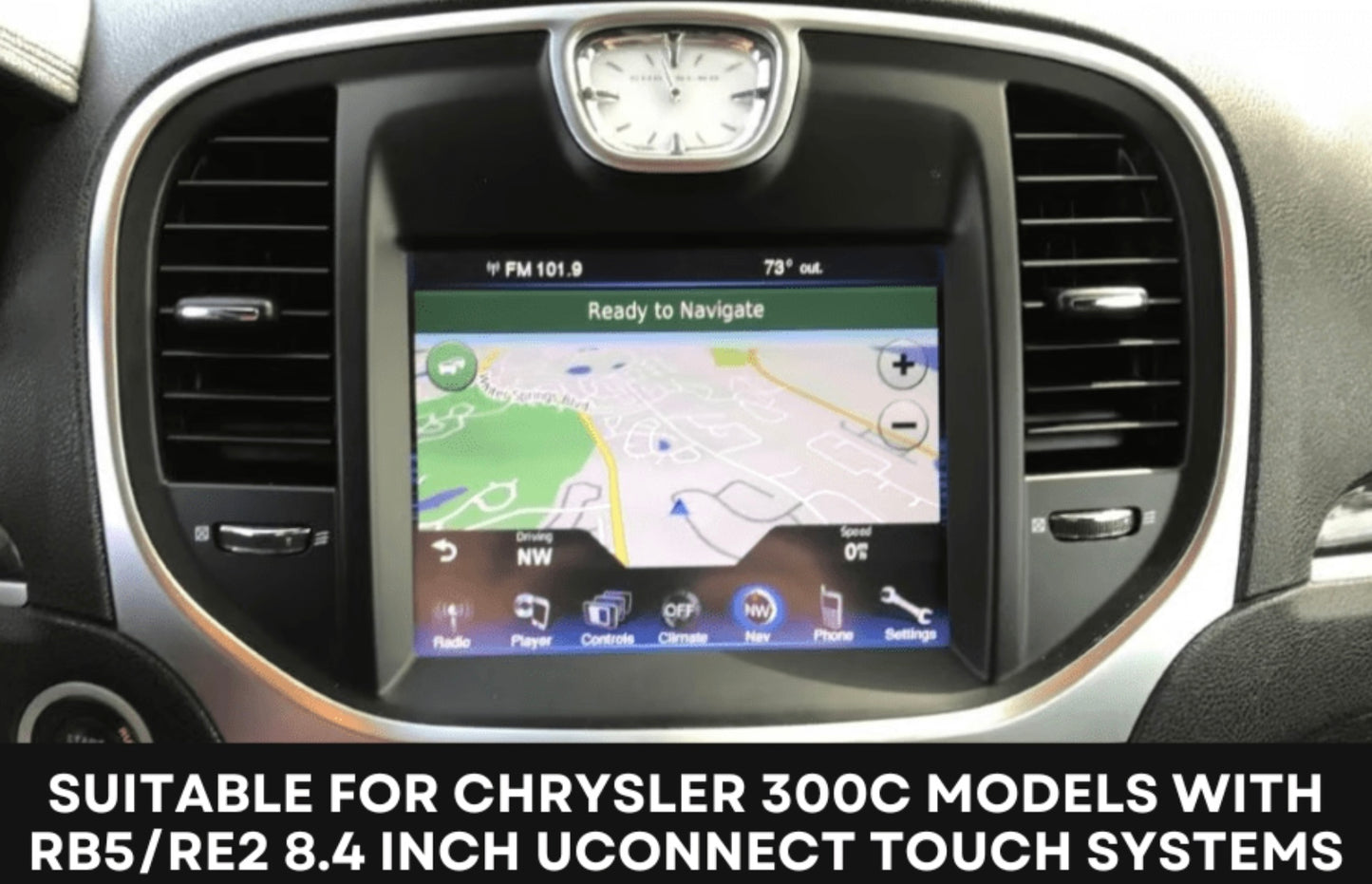 Add Camera to OEM Fiat Freemont (2011-2020) With Uconnect 8.4inch RB5/RE2 Head Unit - 22 Pin