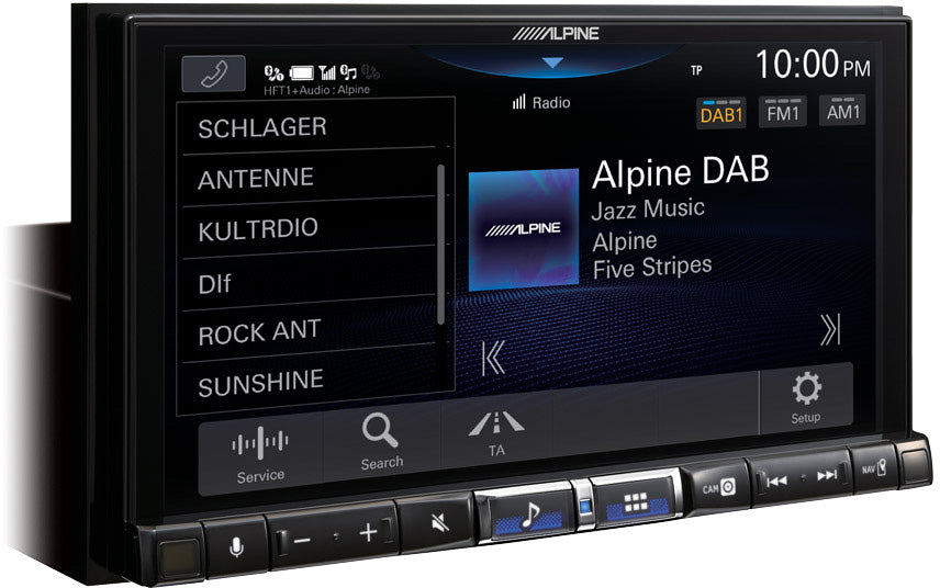Alpine ILX-705D - 7” Digital Media Bluetooh Apple CarPlay/Android Auto