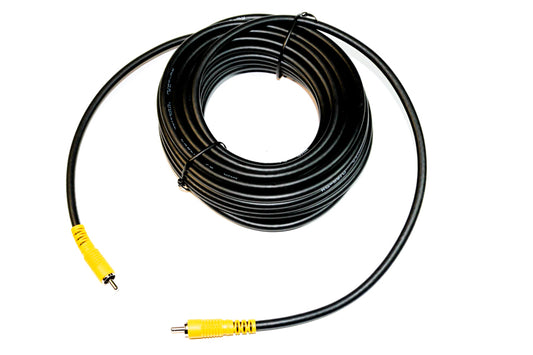 15 Metre Single Male To Male Phono/RCA Video Extension Cable