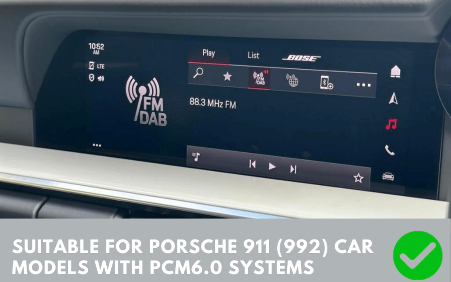 Add a Camera to OEM Porsche Cayenne (2019 Onwards) With PCM4.1/ PCM5.0/ PCM 6.0 Systems