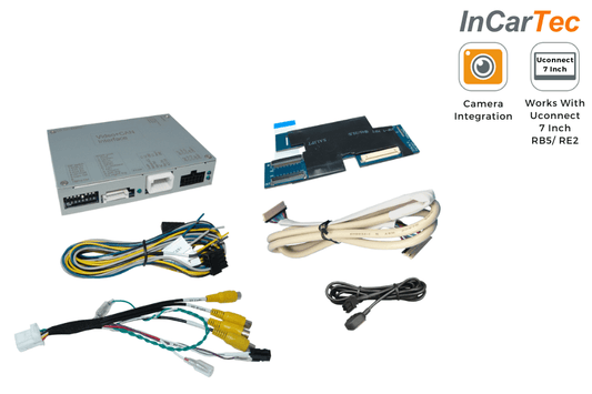 Add a Camera to OEM Fiat 500X (2014 Onwards) With Uconnect LIVE + Nav LIVE HD 7-Inch Monitor