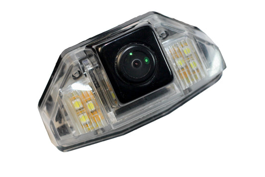 Honda Jazz Reverse View Rear Number Plate Light Camera With LED Bulb (NTSC)