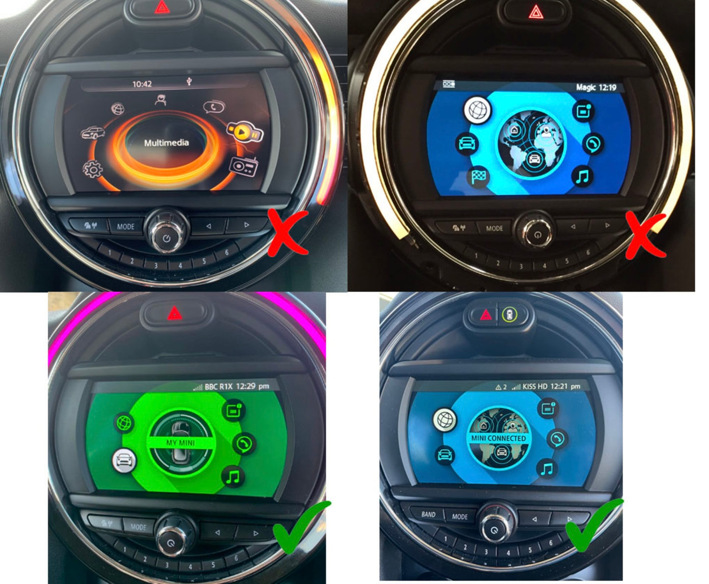 Add Camera to OEM Mini Clubman (2015 Onwards) For EVO BIS Basic 6.5inch Radio Only