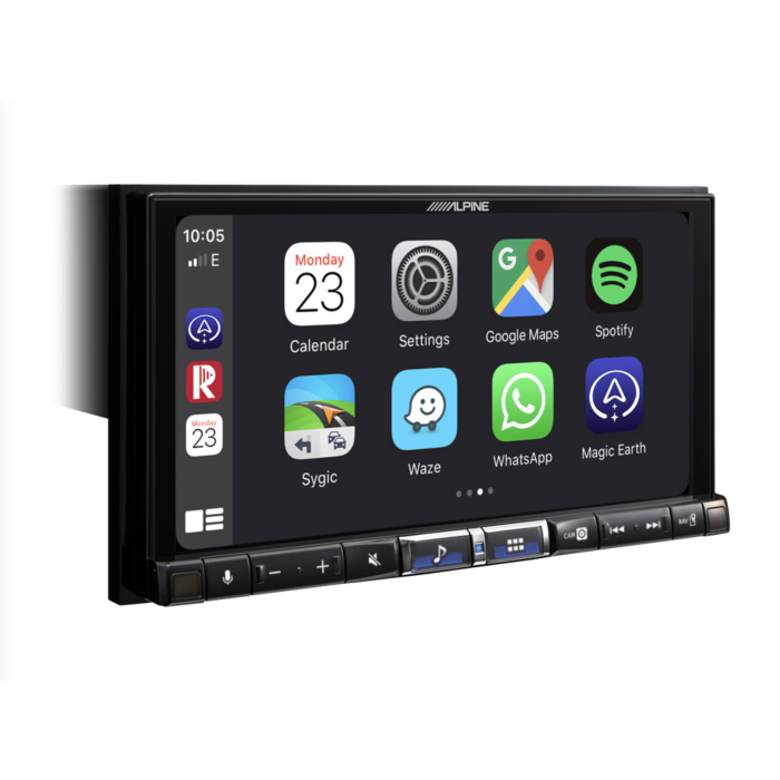 Alpine ILX-705E46 - 7" Touchscreen CarPlay Android Auto DAB Bluetooth Stereo For BMW E46