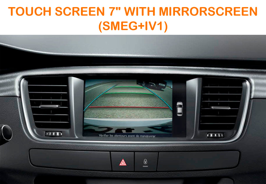 Add Camera to OEM Peugeot 508 (2010-2018) With SMEG 7 INCH NAVIGATION SCREEN