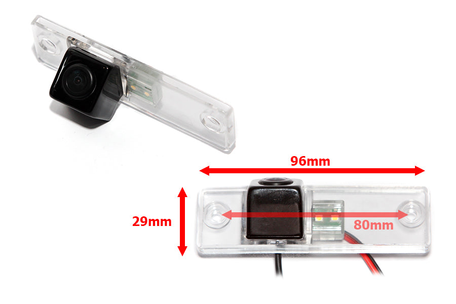 Toyota Land Cruiser Reverse View Rear Number Plate Light Camera (NTSC)