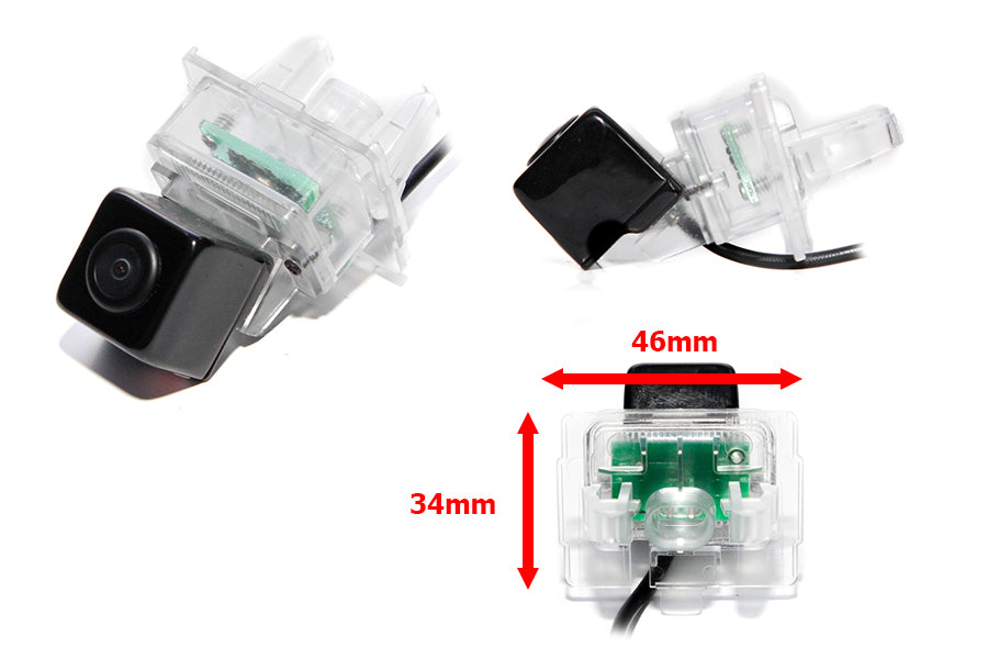 Mercedes S-Class Reverse View Rear Number Plate Light Camera (NTSC)