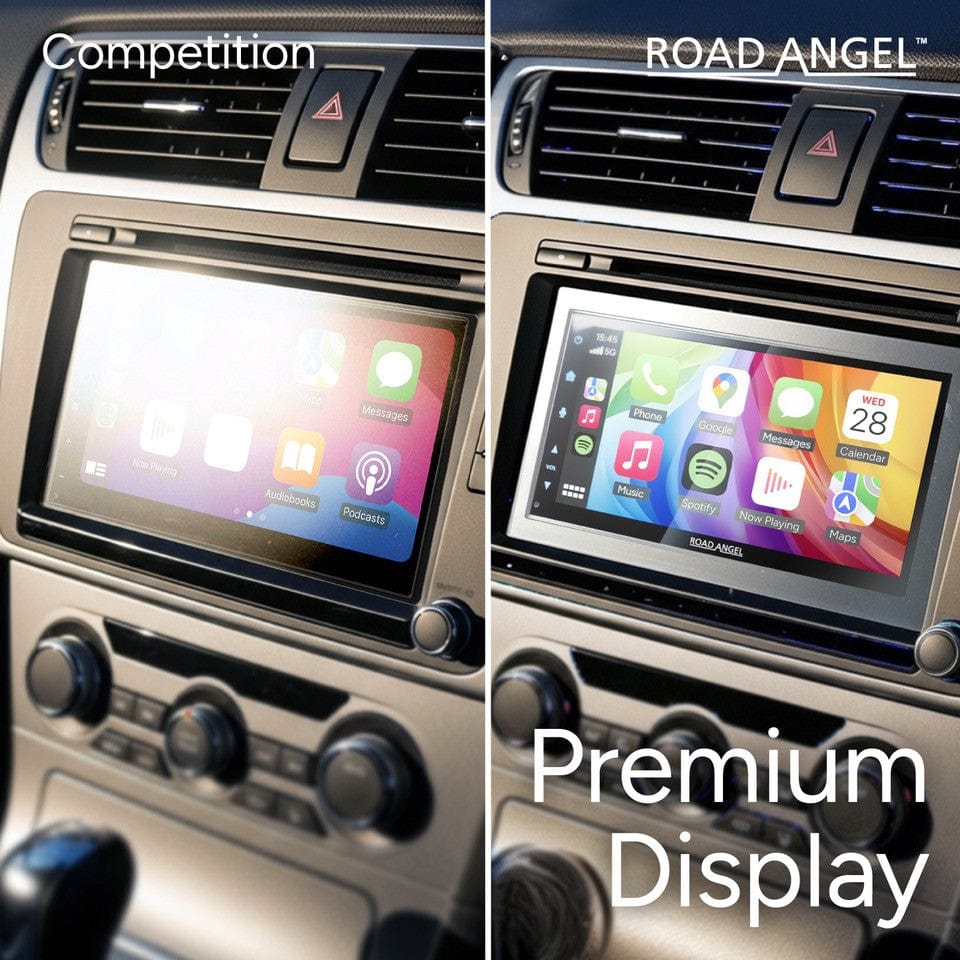 Road Angel RA-X722DAB - Car Stereo With 7" Touch Screen Display, DAB+, Bluetooth, Wireless Android Auto & Apple Car Play (DAB Antenna Included)