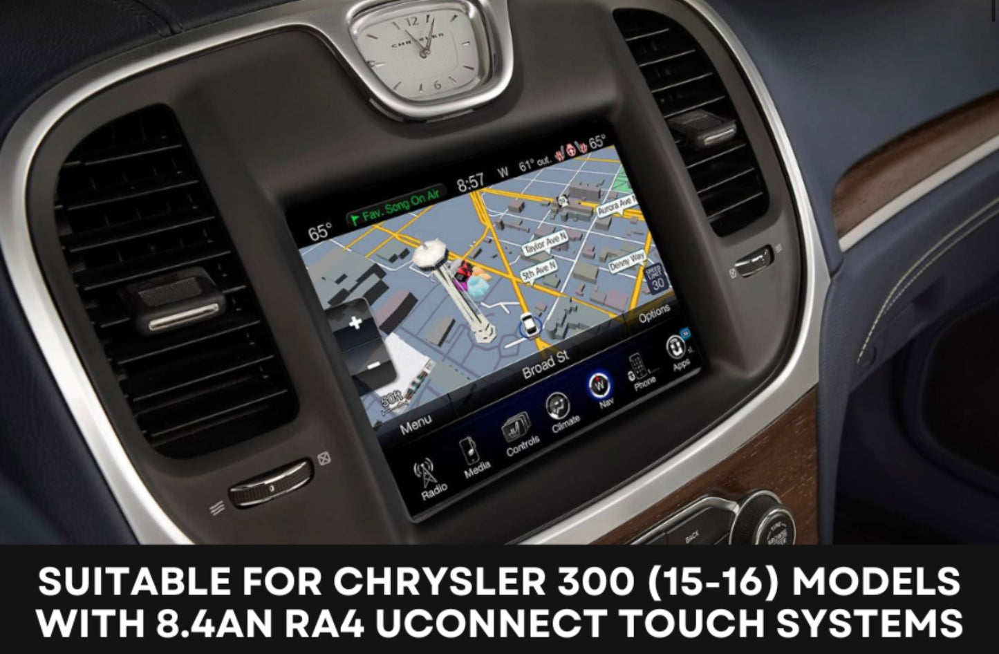 Add Camera to OEM Dodge Ram (2013-2018) With Uconnect 8.4AN/ RA4 and 8.4A/ RA3 Head Unit - 52 Pin