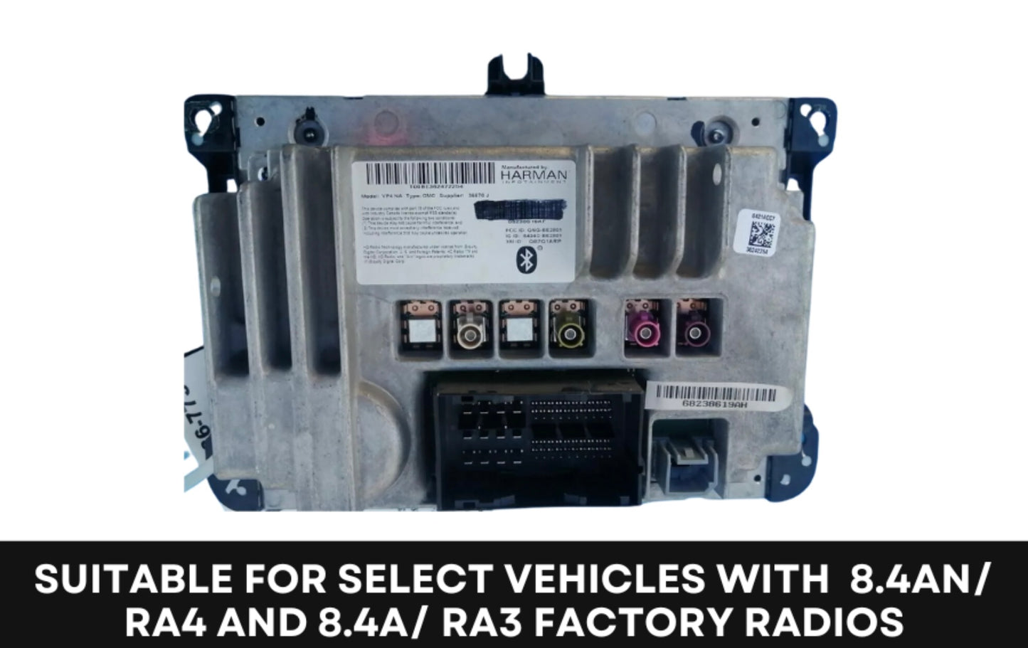 Add Camera to OEM Dodge Ram (2013-2018) With Uconnect 8.4AN/ RA4 and 8.4A/ RA3 Head Unit - 52 Pin