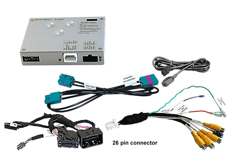 Add a Camera to OEM Mercedes Actros 5 (2018 Onwards) With Multimedia Cockpit (26pin Radio Connector)