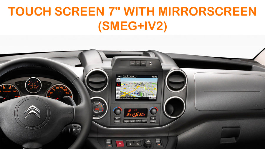 Add Camera to OEM Peugeot 508 (2010-2018) With SMEG 7 INCH NAVIGATION SCREEN