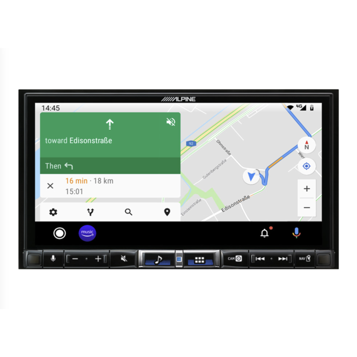 Alpine ILX-705E46 - 7" Touchscreen CarPlay Android Auto DAB Bluetooth Stereo For BMW E46