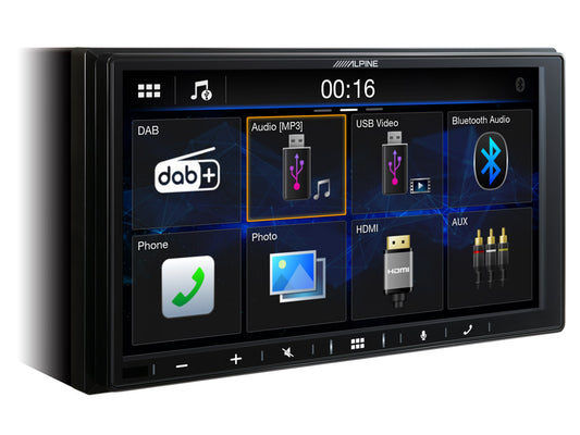 Alpine ILX-W690D 7" Digital Media Station DAB+ Radio, Apple CarPlay, Android Auto