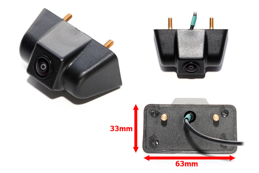 Jeep Wrangler Reverse View Rear Number Plate Light Camera (NTSC)