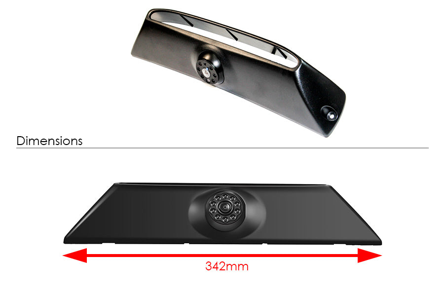 Iveco Daily (2011-2014) Reverse View High Level Brake Light Camera (NTSC)