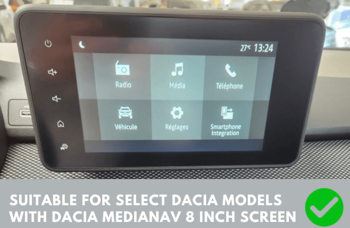 Add Camera to OEM Dacia Jogger (2022 Onwards) MediaNav 8 inch (NTSC)