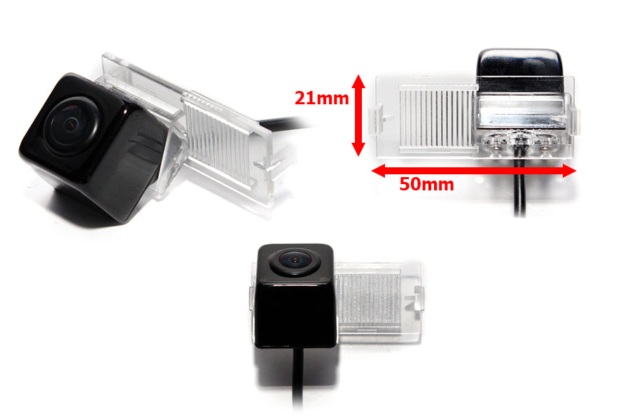 Peugeot 207 Reverse View Rear Number Plate Light Camera (NTSC)