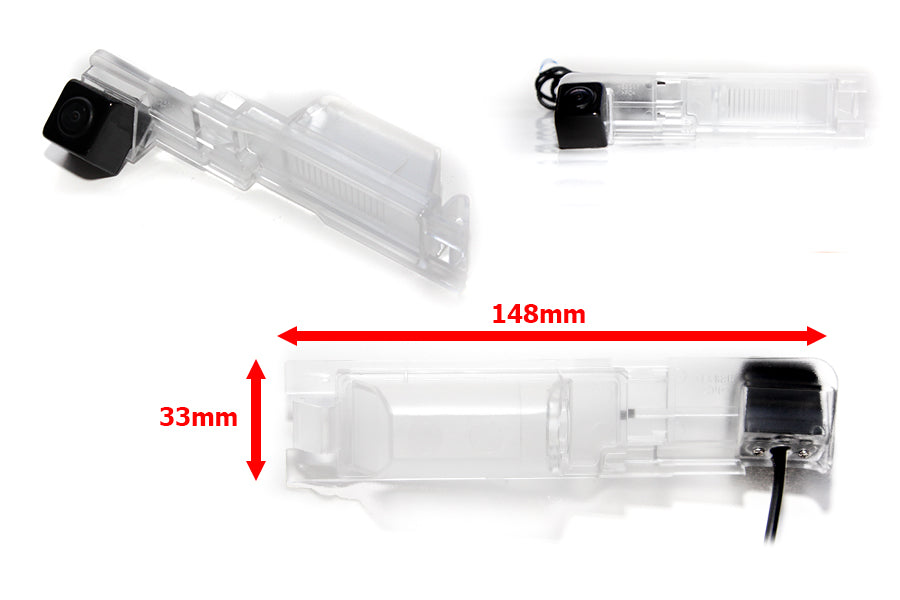 Vauxhall Tigra Reverse View Rear Number Plate Light Camera (NTSC)