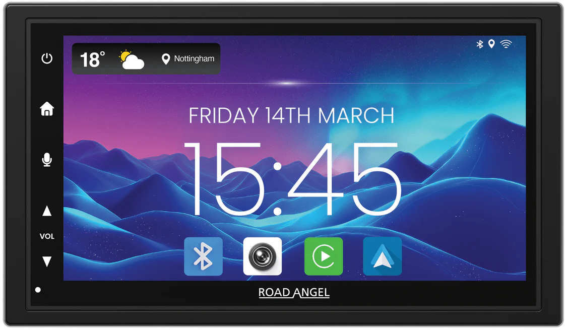 Road Angel RA-X622BT - Car Stereo With 7" Touch Screen Display, Bluetooth, Wireless Android Auto & Apple Car Play