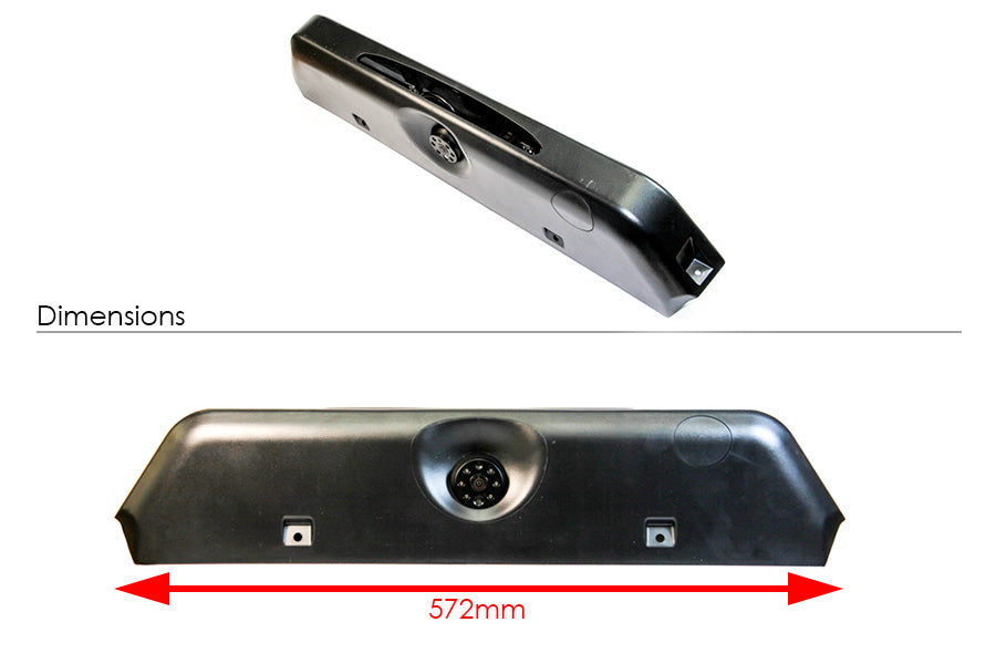 Iveco Daily (2015-2019) Reverse View High Level Brake Light Camera (NTSC)
