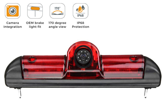 Vauxhall Movano Reverse View High Level Brake Light Camera (NTSC)