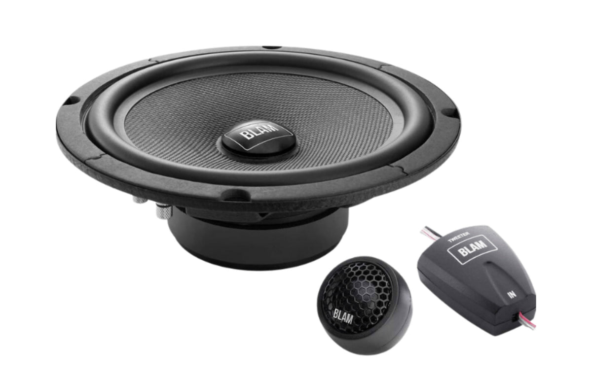 BLAM RELAX 200RS 200mm (8inch) Hi-Efficiency 3ohm, 2-Way Component Car Audio Speakers (PAIR)