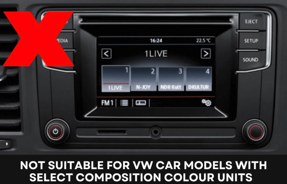 Add Camera to OEM Volkswagen Sharan II (2010-2022) With Composition Media/Discover Media (MIB STD2 PQ/+NAV)