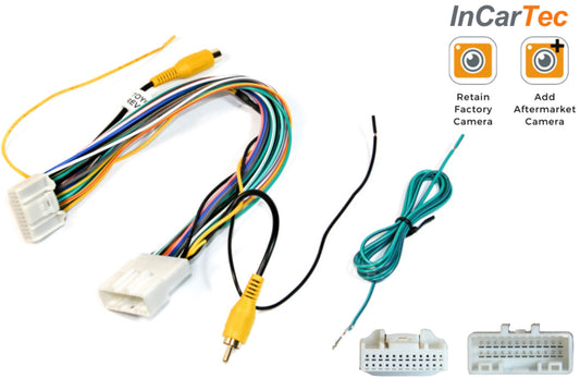 Add/Retain Camera To OEM Screen Toyota RAV4 (2013-2018) (24 Pin connector)