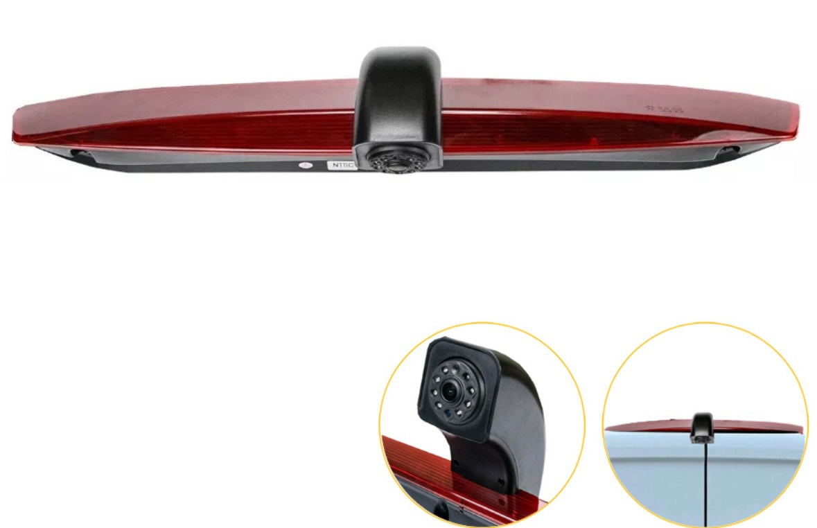 Mercedes Vito (2016 Onwards) Reverse View High Level Brake Light Camera(BARN DOORS)