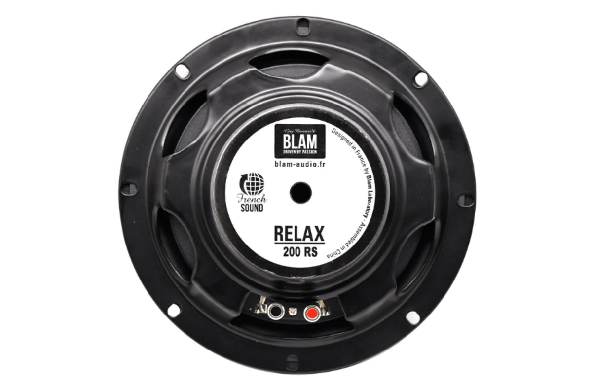 BLAM RELAX 200RS 200mm (8inch) Hi-Efficiency 3ohm, 2-Way Component Car Audio Speakers (PAIR)