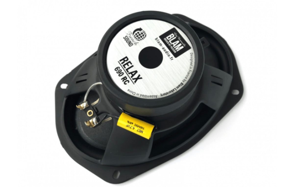 BLAM RELAX 690RC (6" x 9") 150W High-Efficiency 2-Way Coaxial Car Speakers