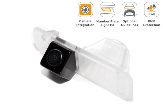 Kia Rio Reverse View Rear Number Plate Light Camera (NTSC)