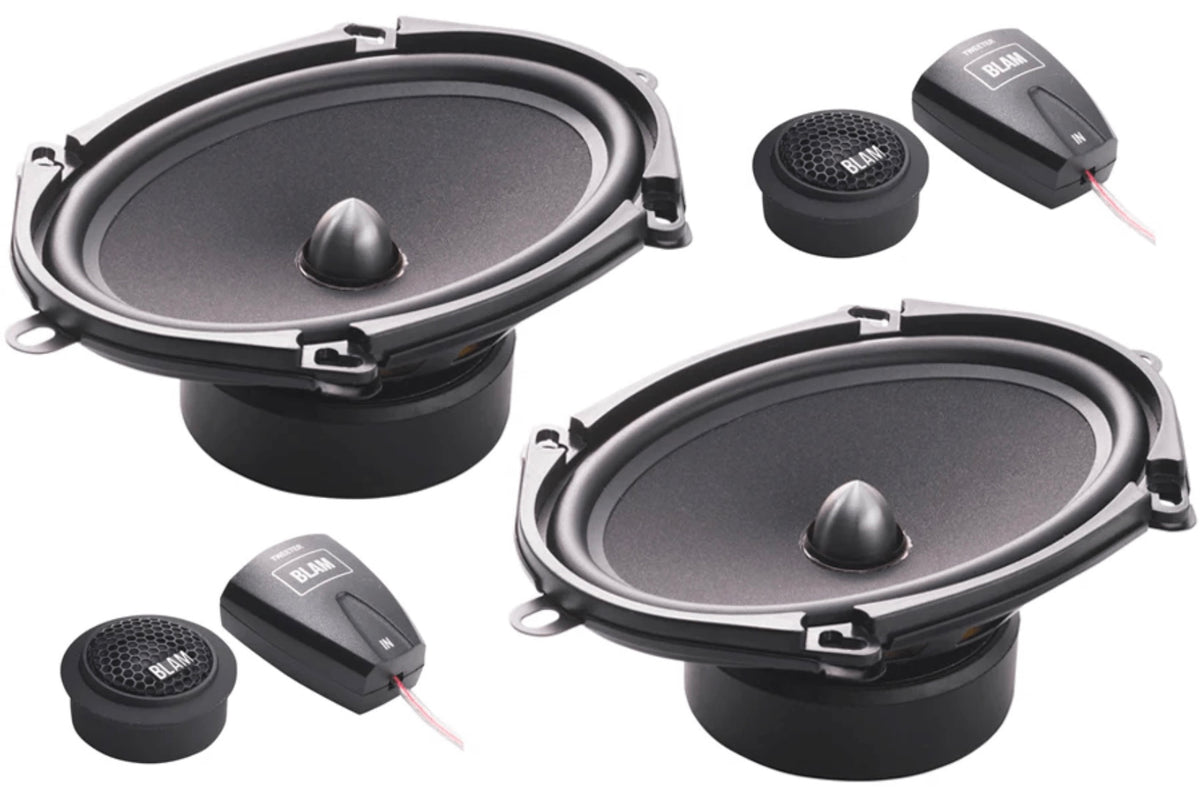 BLAM RELAX 570RS (5 X 7 Inch) High-Performance 2-Way Component Car Audio Speakers (PAIR)