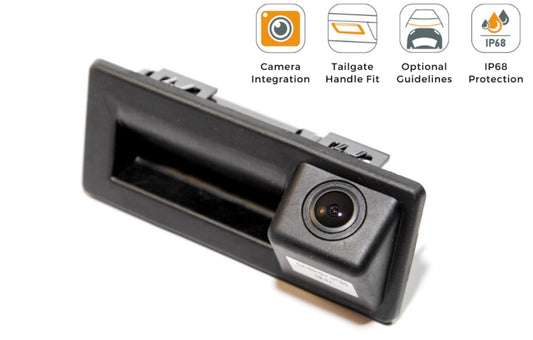 Volkswagen Tiguan Reverse View Tailgate Handle Camera NTSC