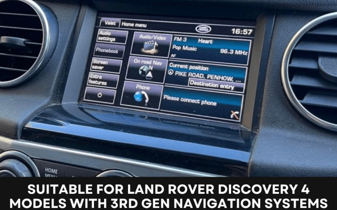Add Camera to OEM Landrover Range Rover Evoque (2011-2018) With 3rd Gen Navigation Touch Screen