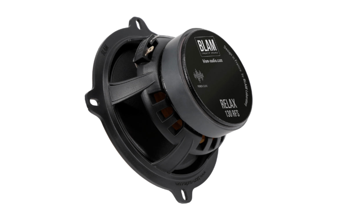 BLAM RELAX 130RFS 130mm (5.25inch) Hi-Efficiency 2ohm, 2-Way Component Car Audio Speakers (PAIR)