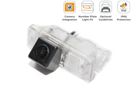 Mercedes Viano Reverse View Number Plate Light Camera (NTSC)
